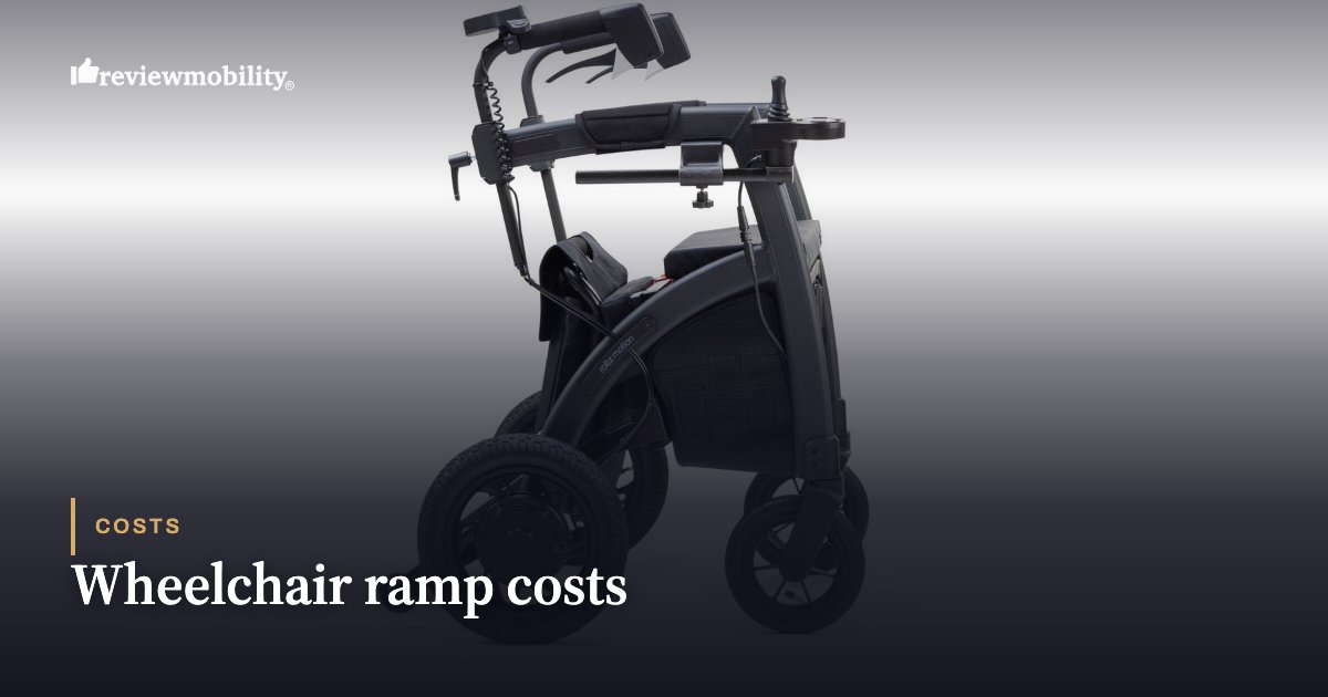 Wheelchair ramp costs