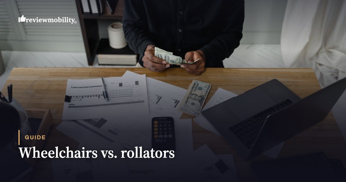 Wheelchairs vs. rollators Wheelchairs vs. rollators
