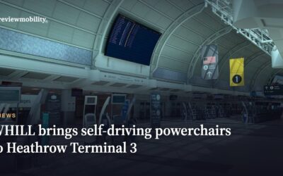 WHILL brings self-driving powerchairs to Heathrow Terminal 3