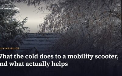 Winter-Proofing a Mobility Scooter: What Actually Helps When It Gets Cold