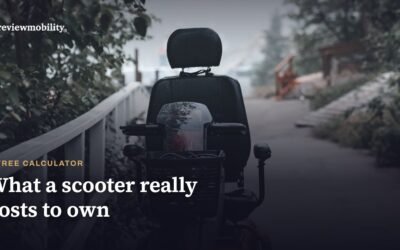 Mobility Scooter Total Cost Calculator